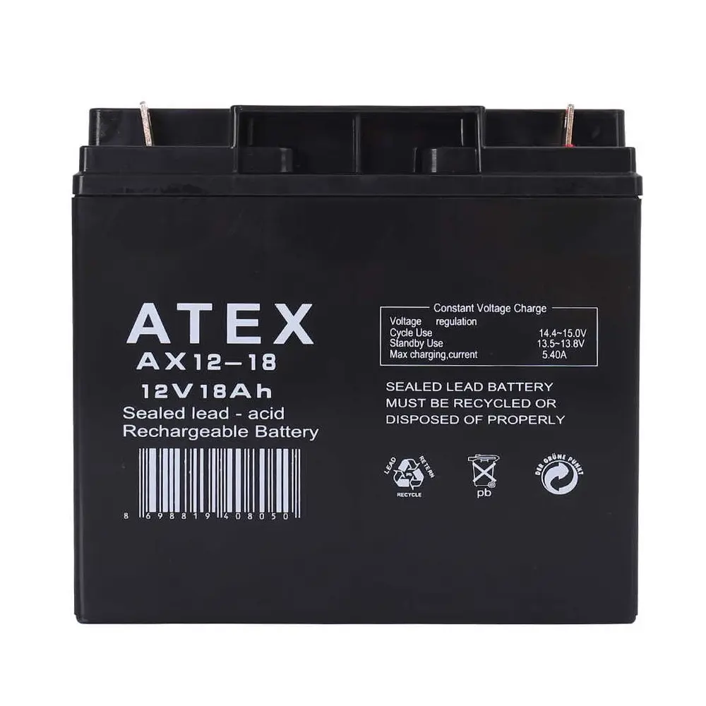 AX12-18 12V 18Ah Akü