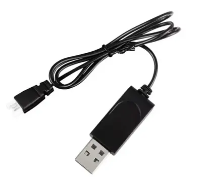 3.7V Li-ion 51005-2P Soket Drone Bataryası USB Şarj Kablosu