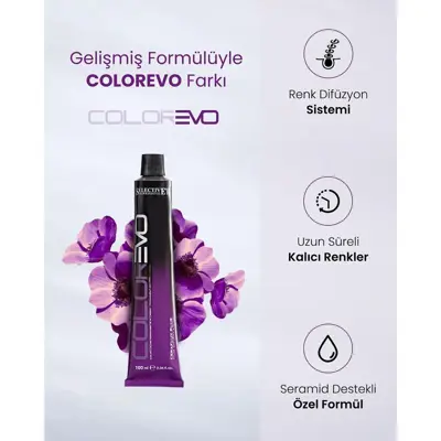 COLOREVO PERMANENT HAIR COLOR CREAM 100 ml