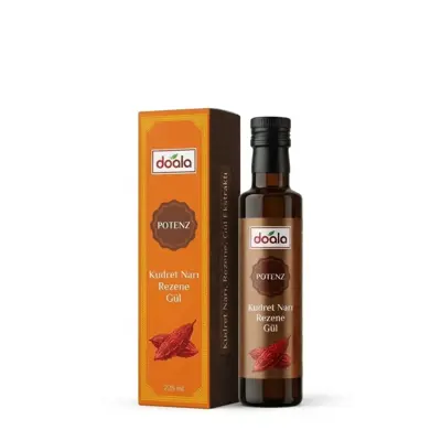 Doala Potenz (Kudret Narı & Rezene & Gül) (Momordica charantia, Foeniculum vulgare, Rosa sp.) Sıvı Ekstrakt Karışımı 225 ml